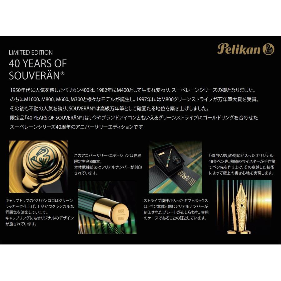 Pelikan（ペリカン） 40 YEARS OF SOUVERAN スーベレーン40周