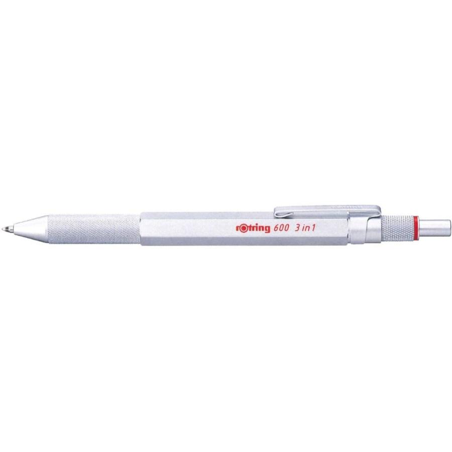 ロットリング rotring 600 3 in 1 複合ペン 2色ボールペン＋0.5mm