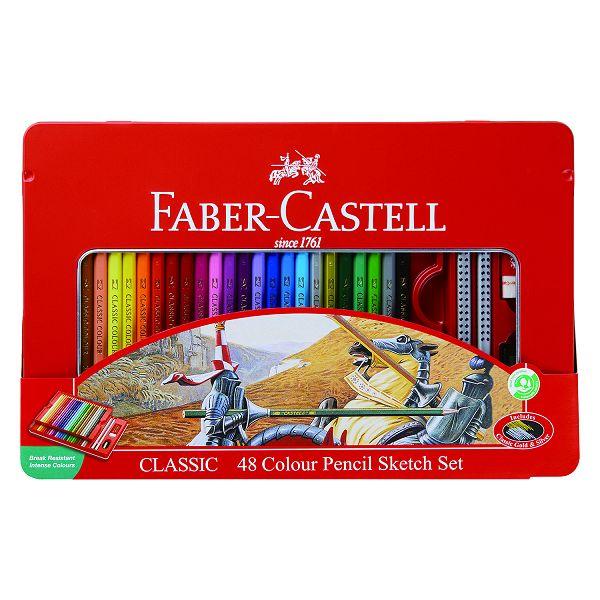 FABERCASTELL 色鉛筆 ファーバーカステル FABER-CASTELL 色鉛筆 48色セット : papeterie la