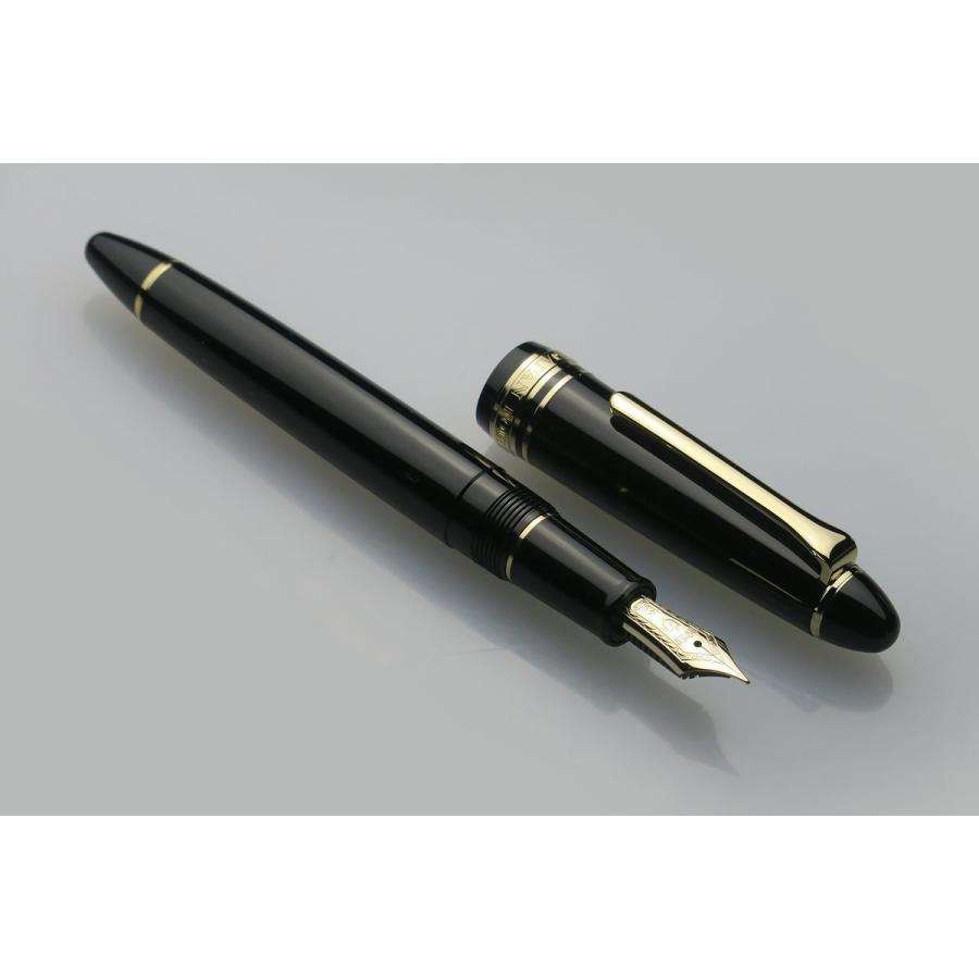 セーラー万年筆プロフィットライト ブラックGT EF極細 コンバーター付き 美品 セーラー万年筆 【在庫品】セーラー万年筆 プロフィット