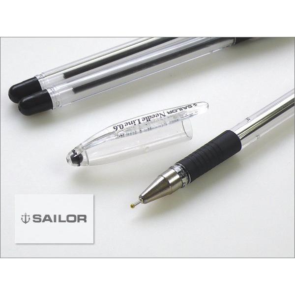 セーラー万年筆 SAILOR セーラー ニードルライン ボールペン 10本組