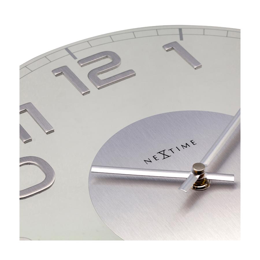 アウトレット特価 NEXTIME ネクスタイム 壁掛け時計 クラッシーラウンド 時計 おしゃれ スイープ 静か 無音 ナチュラル シンプル |  | 18