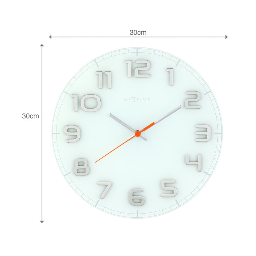 アウトレット特価 NEXTIME ネクスタイム 壁掛け時計 クラッシーラウンド 時計 おしゃれ スイープ 静か 無音 ナチュラル シンプル |  | 21