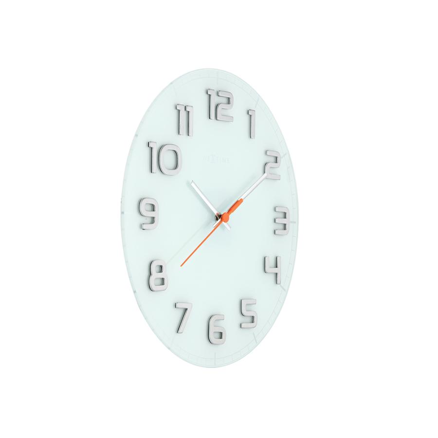 アウトレット特価 NEXTIME ネクスタイム 壁掛け時計 クラッシーラウンド 時計 おしゃれ スイープ 静か 無音 ナチュラル シンプル |  | 04