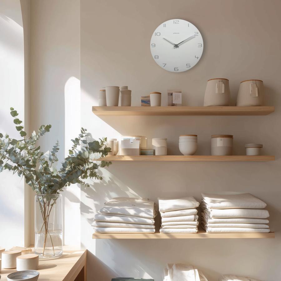 アプリクス ウォールクロック タイム 掛け時計 壁掛け時計 インテリア