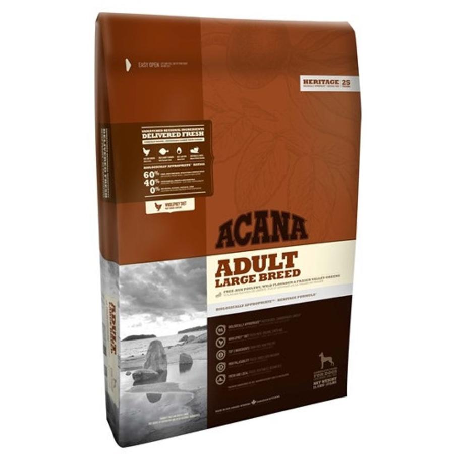 ACANA（アカナ） アダルトラージブリードレシピ 11.4kg×1セット 犬