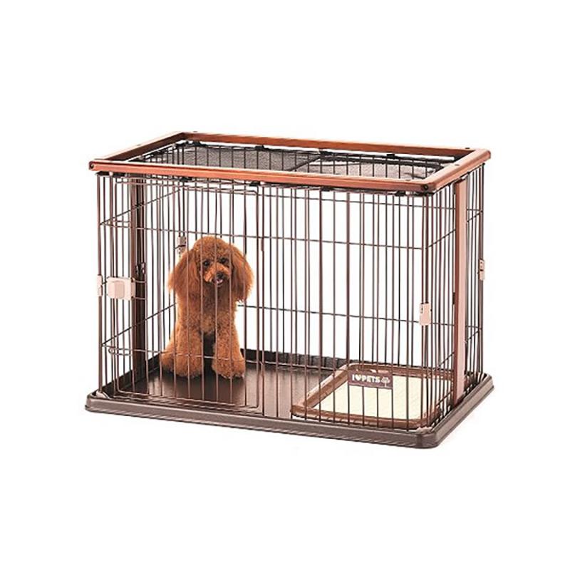 犬用品 ボンビ ウッドワンサークル ブラウン