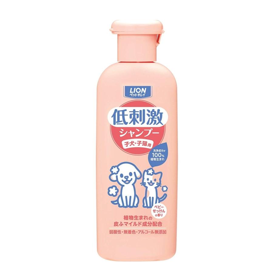 ペットキレイ - 犬猫用シャンプー 4276 百獣の王 低揺りうごかすシャンプー 狆ころ・子ネコ用 220ml×12仕掛ける（2.64L）