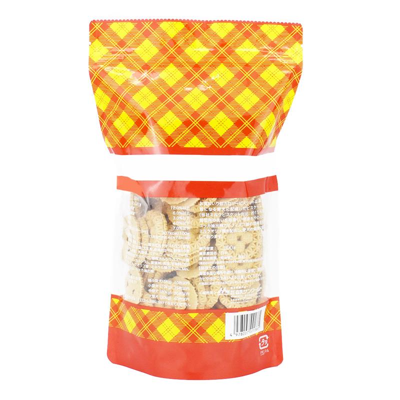 犬スナック 1381 森乳サンワールド ワンラック お気に入り 低カロリービスケット 300g×12セット(3600g)の画像