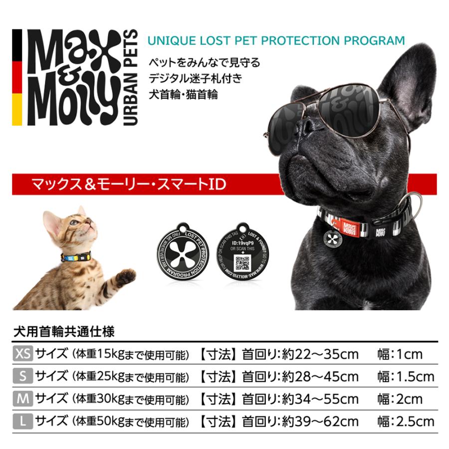 犬用首輪 犬用リード 2点セット お散歩セット マックス＆モーリー S