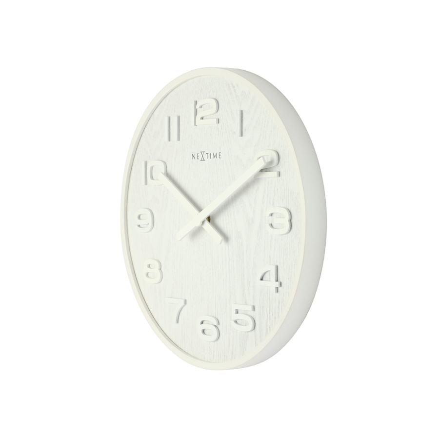 アウトレット75%OFF NEXTIME ネクスタイム 壁掛け時計 ウッドウッド