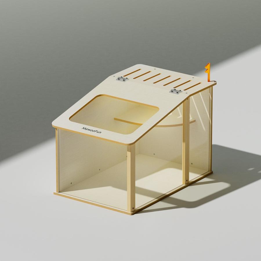 展示サンプルにつき75％OFF ミオファン 小動物用ハウス デラックス