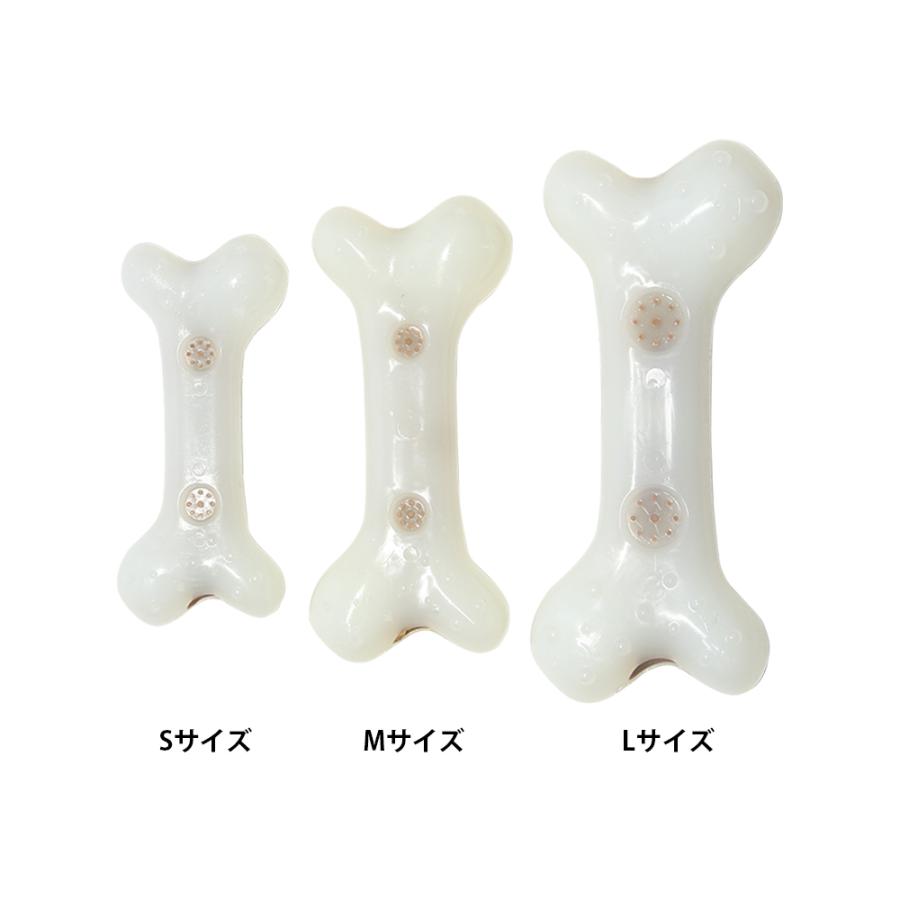犬 おもちゃ デンタル ハードボーン ベーコン フレーバー S 硬い 玩具 ペット ストレス解消 歯磨き 噛む デンタルケア | ROOP | 04