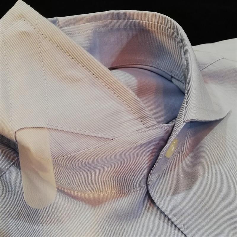 Bgr ビージーアール 長袖 ｓ 37 計測値37 5 5 青グレー 綿シャンブレー 形態安定 カラーキーパー 黒タグ ワイシャツ 形態安定 Sale メンズ プレゼント Cozy Rose Papillonnaoge 通販 Yahoo ショッピング