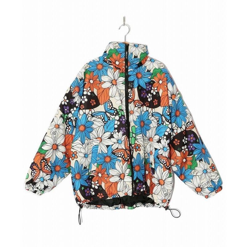 ScoLar ブルゾン SALE スカラー 143683 花柄orアート柄 2柄展開 ScoLar ブルゾン SALE スカラー 143683 花柄orアート柄 2柄展開