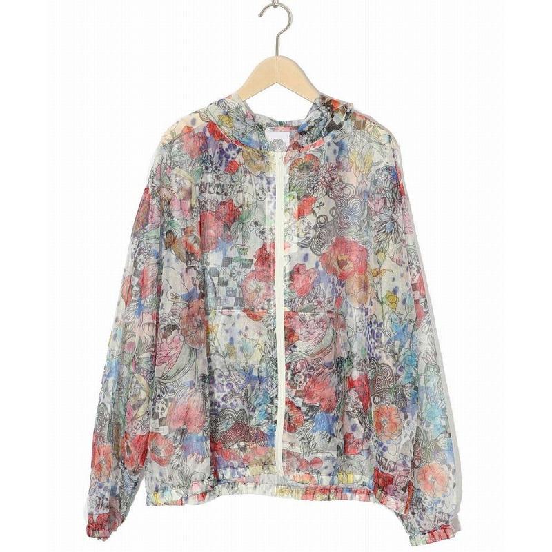 ScoLar（スカラー） パーカー SALE ScoLar 151658 花・アニマル