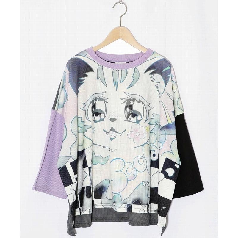 ScoLar（スカラー） トップス SALE ScoLar 152633 アニメなネコ柄 バイ