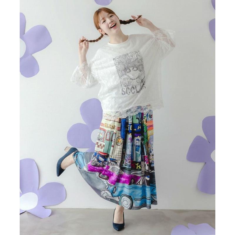 ScoLar（スカラー） スカート SALE ScoLar 152755 四季の柄