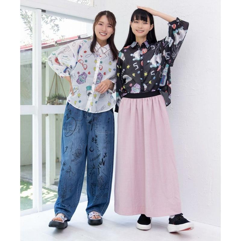 m-sさん専用 ScoLar（スカラー） シャツ SALE ScoLar 152758 平成流行の総柄シャツ