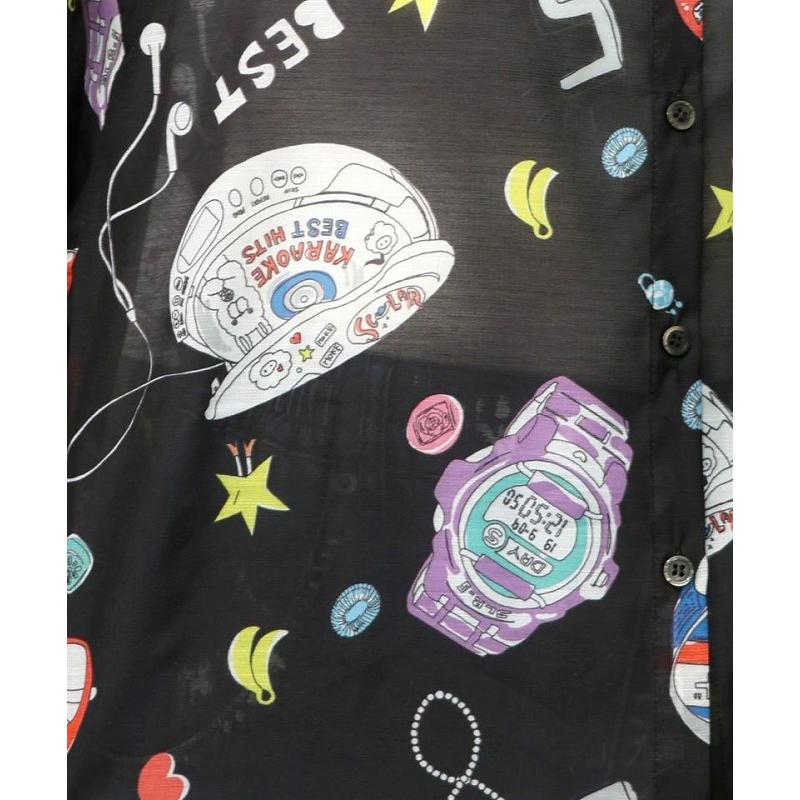 ScoLar（スカラー） シャツ SALE ScoLar 152758 平成流行の総柄シャツ