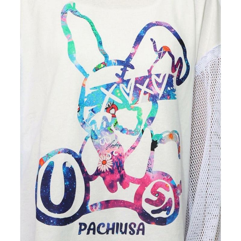 ScoLar（スカラー） Tシャツ SALE ScoLar 153618 パチうさプリント