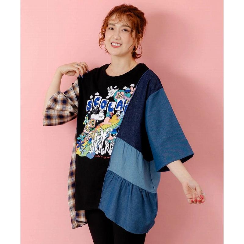 ScoLar（スカラー） チュニック SALE ScoLar 153624 26周年スタート柄