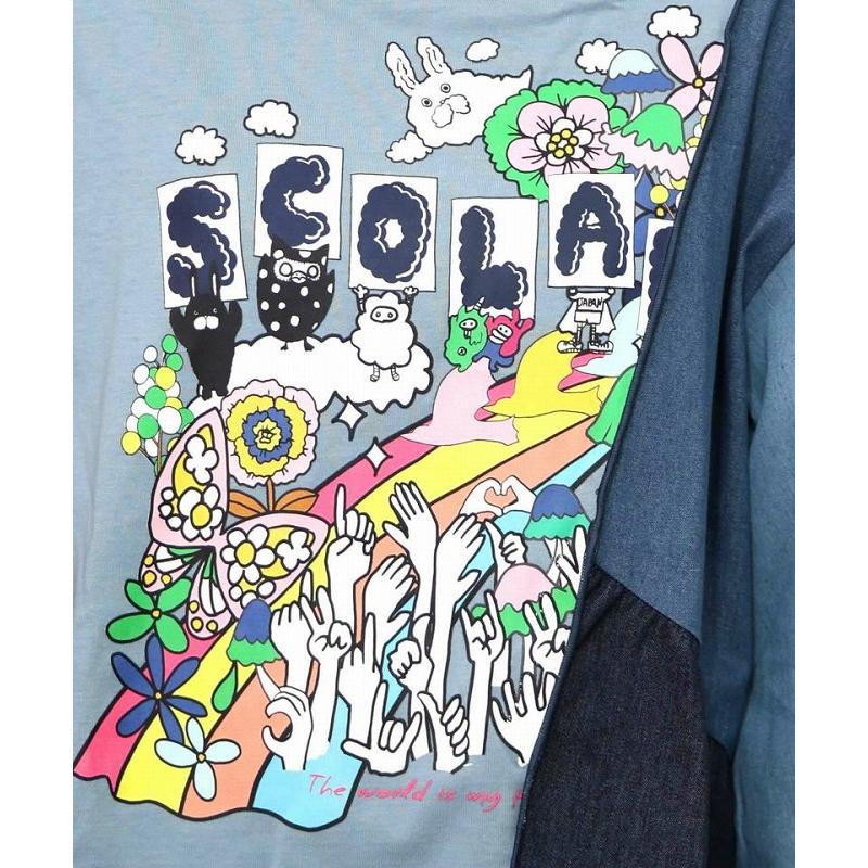 ScoLar（スカラー） チュニック SALE ScoLar 153624 26周年スタート柄