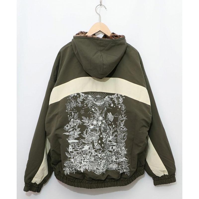 ScoLar ブルゾン スカラー 153647 キノコ×レオパード柄