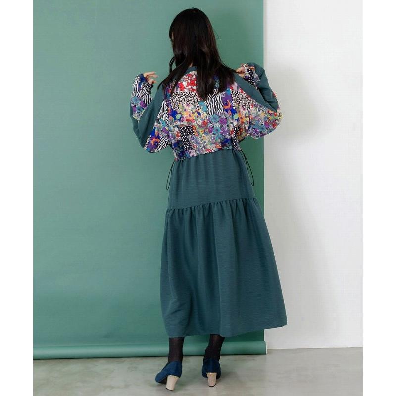 ScoLar（スカラー） ワンピース SALE ScoLar 153679 総柄ワッシャー