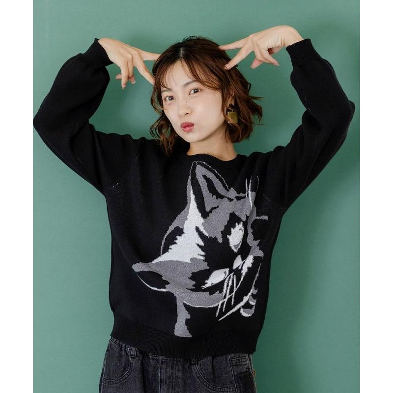 ScoLar（スカラー） トップス SALE ScoLar 153680 ひょっこりネコ