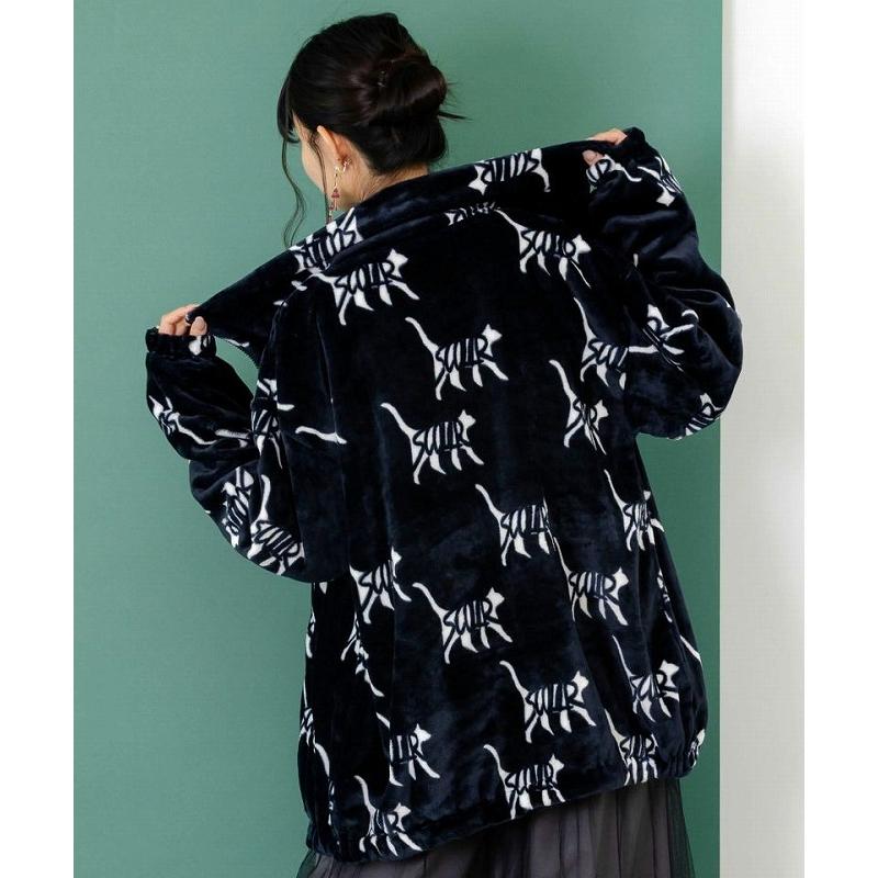 ScoLar ブルゾン スカラー 153695 スカラー柄展開フランネル×タフタ