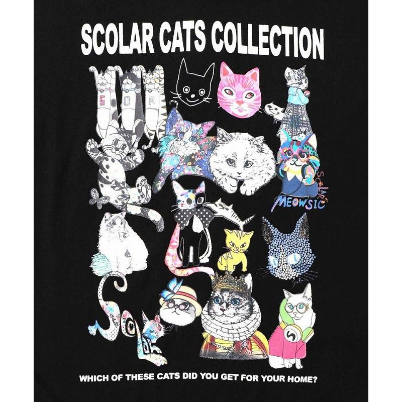 ScoLar（スカラー） Tシャツ 153700 スカラーネココレクションロンT