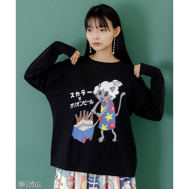 ScoLar（スカラー） Tシャツ SALE ScoLar 153705 orion×ScoLar ネコの