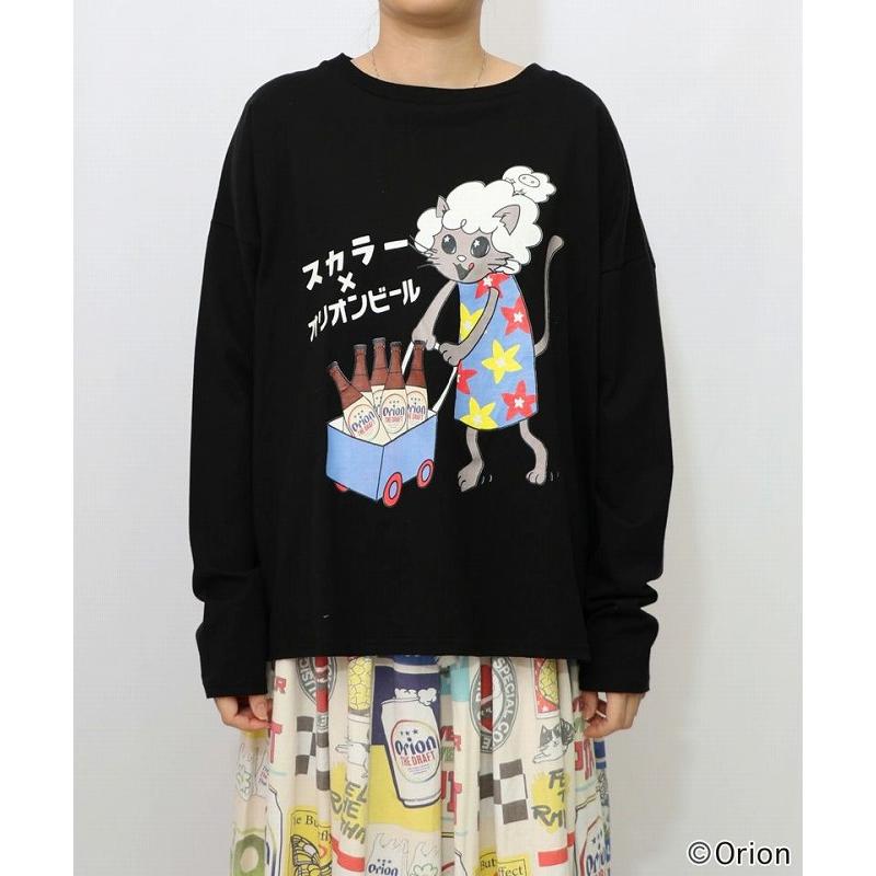 ScoLar（スカラー） Tシャツ SALE ScoLar 153705 orion×ScoLar ネコの