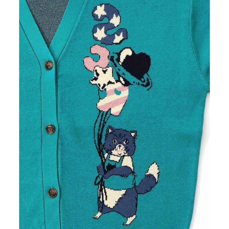 ScoLar（スカラー） カーディガン SALE ScoLar 153727 風船ネコちゃん