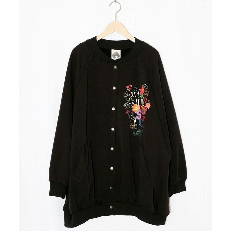 ScoLar（スカラー） ブルゾン SALE ScoLar 153728 ポップ柄裏起毛 裏毛