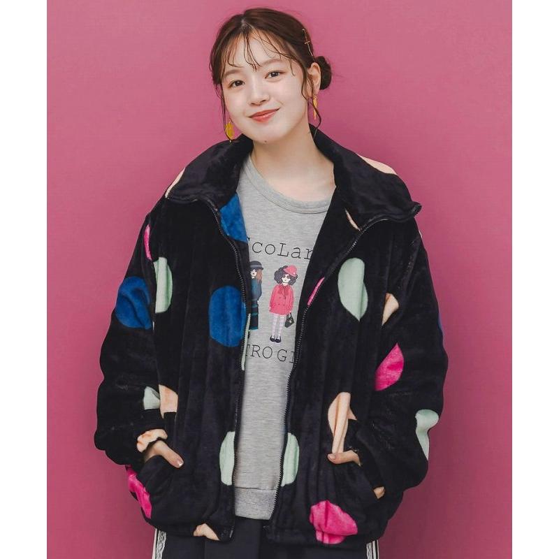 ScoLar（スカラー） ブルゾン SALE ScoLar 153735 カラフルドット柄 双 