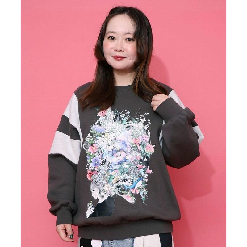 ScoLar（スカラー） トップス SALE ScoLar 153740 花×宇宙×アート バイ