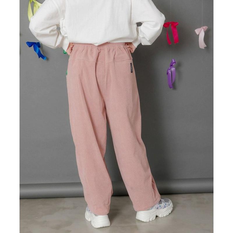 ScoLar（スカラー） パンツ 新作 153754 スカラーちゃんネーム ボタン