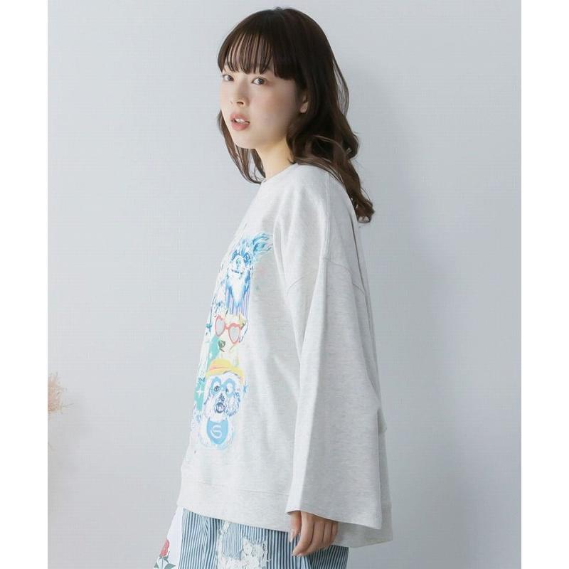 ScoLar（スカラー） トップス SALE ScoLar 161617 ラメ入りわんにゃん