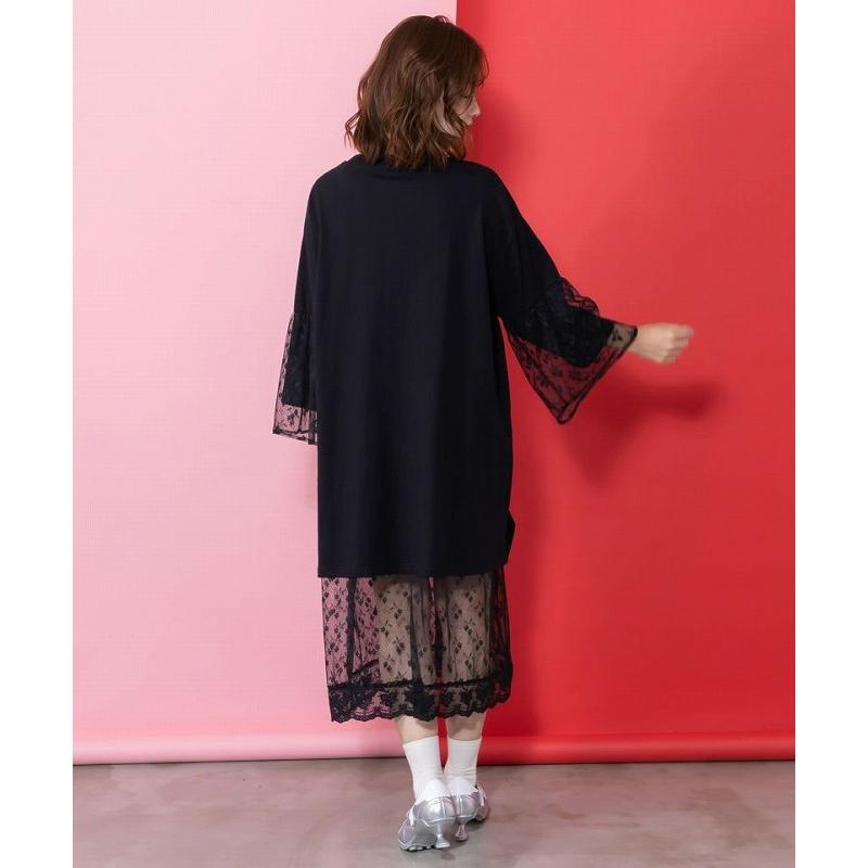 ScoLar（スカラー） チュニック SALE ScoLar 161620 アート柄レース