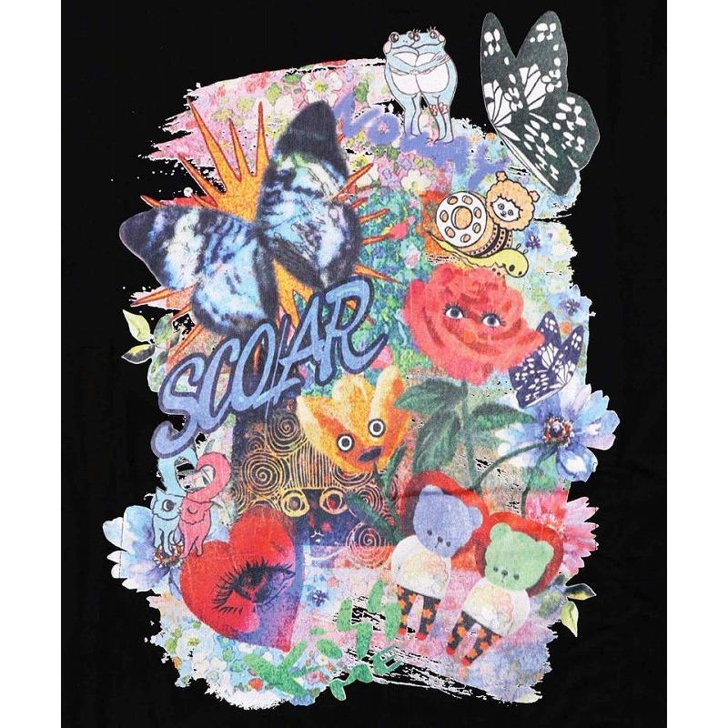 ちぴ ScoLar（スカラー） チュニック SALE ScoLar 161620 アート柄レース