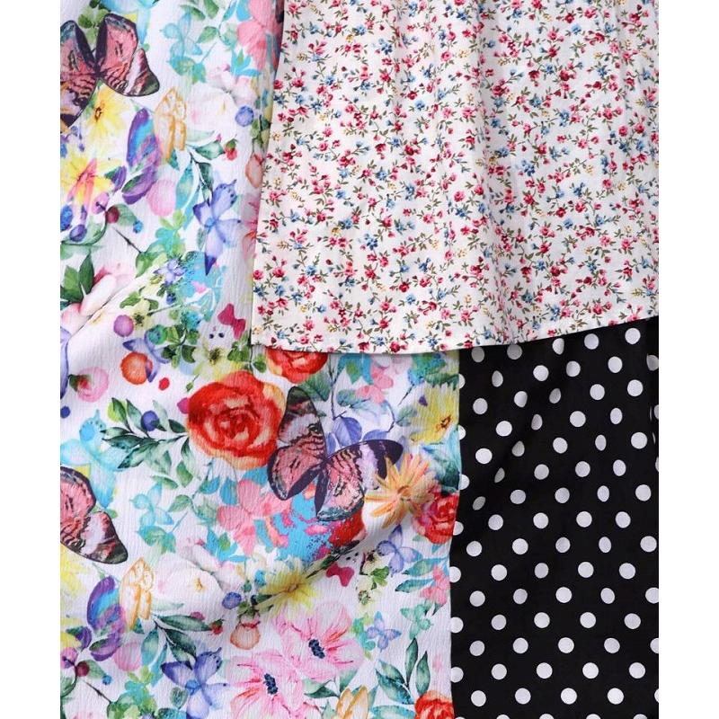 ScoLar（スカラー） スカート SALE ScoLar 161632 デニム×パッチワーク