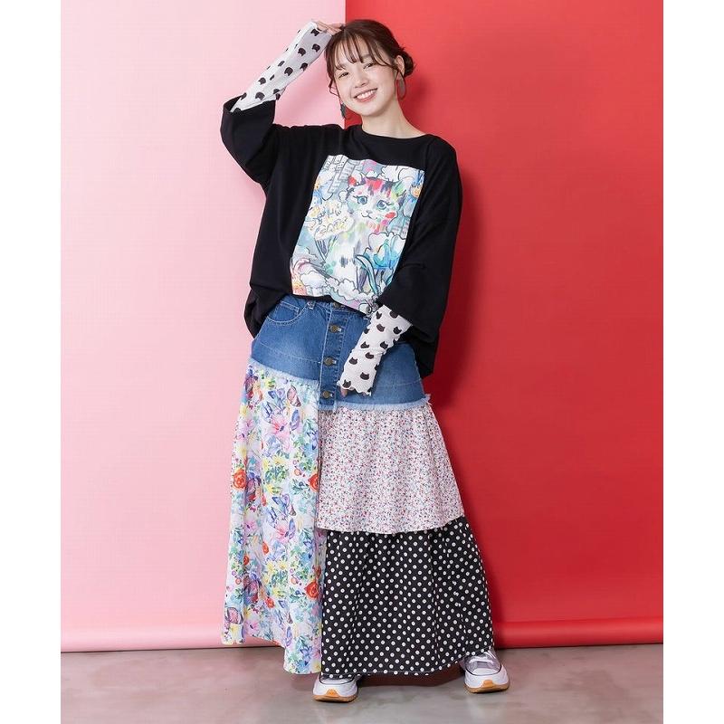 ScoLar（スカラー） チュニック SALE ScoLar 161634 画家スカラー