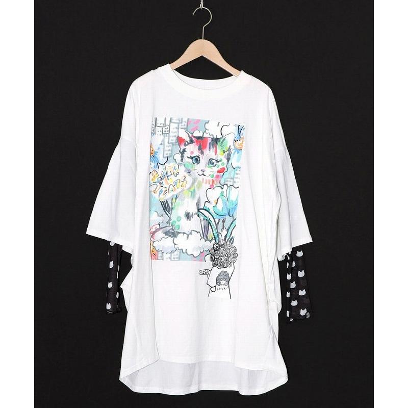 ScoLar（スカラー） チュニック SALE ScoLar 161634 画家スカラー