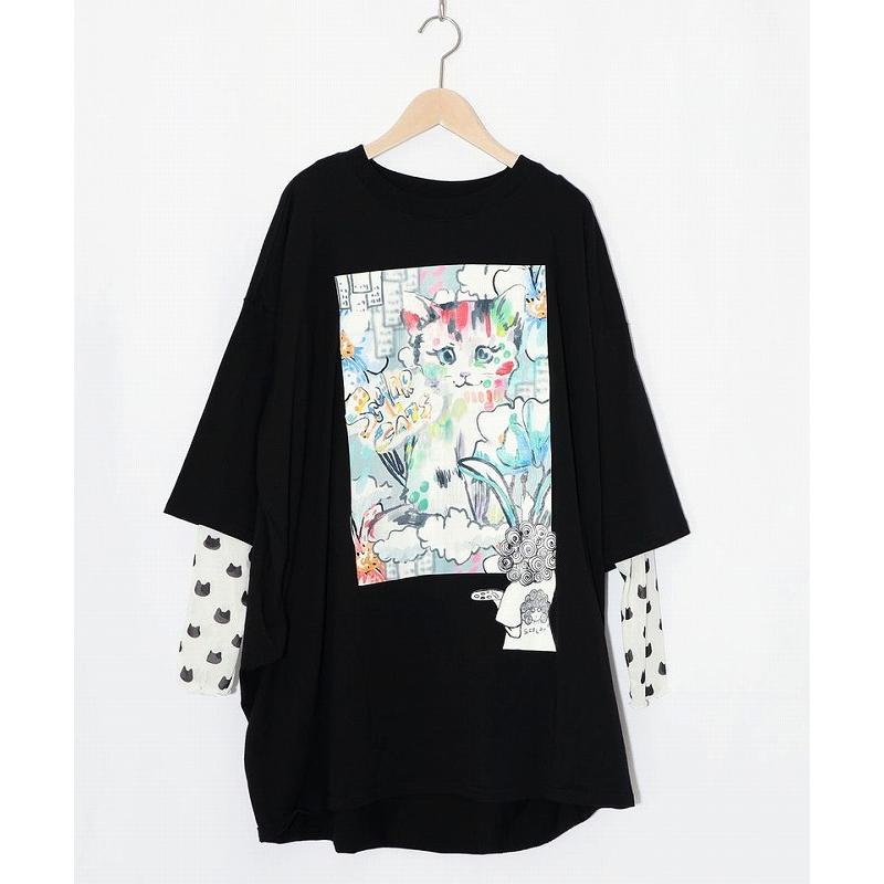 ScoLar（スカラー） チュニック SALE ScoLar 161634 画家スカラー