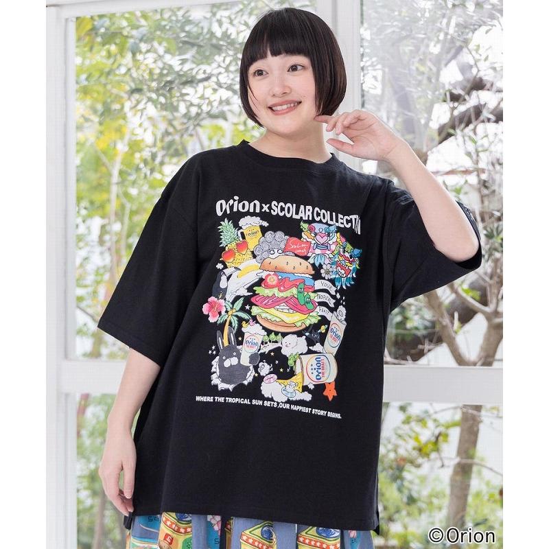 ScoLar（スカラー） Tシャツ 161676 orion×ScoLar Happy Paradise T