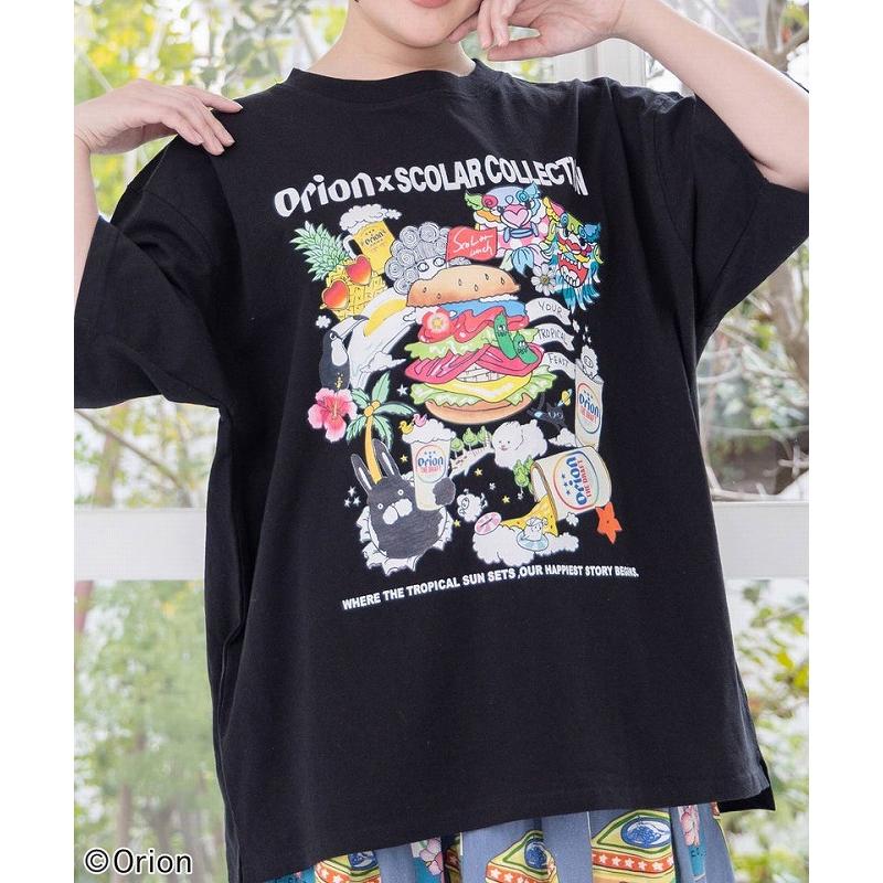 ScoLar（スカラー） Tシャツ 161676 orion×ScoLar Happy Paradise T