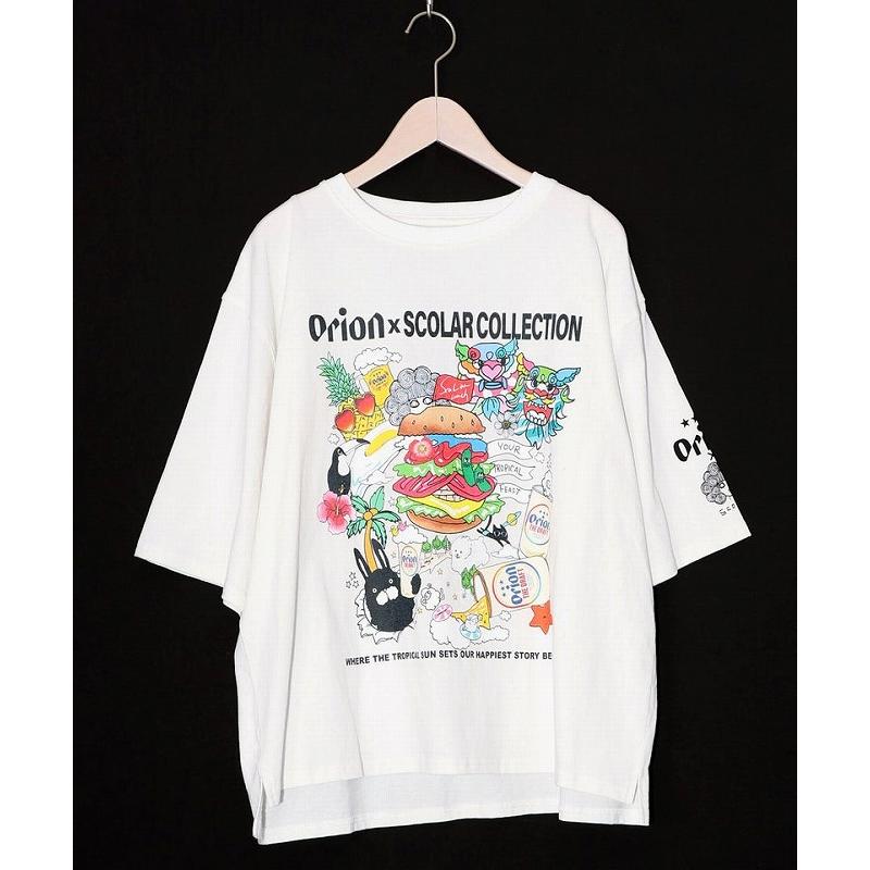 おり＊ ScoLar（スカラー） Tシャツ 161676 orion×ScoLar Happy Paradise T