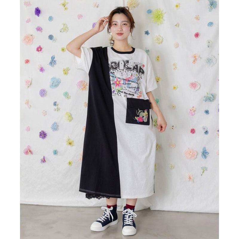 ScoLar（スカラー） ワンピース SALE ScoLar 162614 取り外し可能